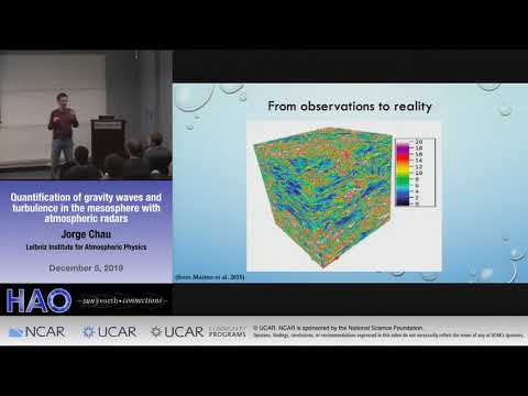 Jorge Chau | Leibniz Institute for Atmospheric Physics | Quantification of Gravity Waves