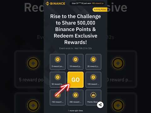 Binance Points || Rise to the Challenge