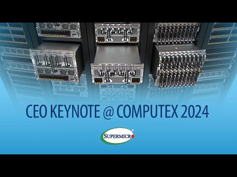 Supermicro CEO Keynote at COMPUTEX 2024 with Japanese Subtitles