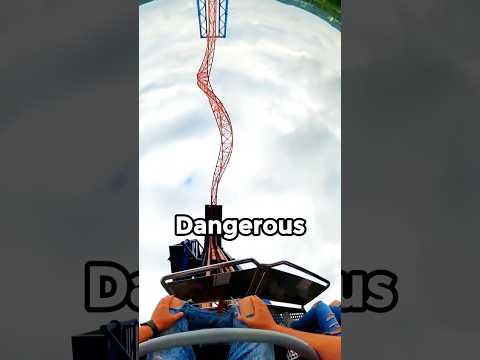 World&#039;s Scariest Roller Coaster Ever 😱 #shorts