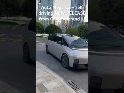 Li Auto Mega - best selling self driving EV SUV on Chinese market! #cars #china #electricvehicle