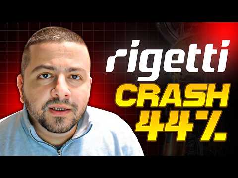 Why Is Rigetti Stock Crashing, and is it a Buying Opportunity? | RGTI Stock Analysis | Quantum Stock