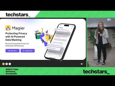 Magier AI | Techstars Tulsa Demo Day 2024 | Revolutionizing Data Privacy &amp; Security