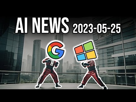 AI News: Google vs Microsoft: AI Showdown 2023 | Inside the Tech Titans&#039; Battle for AI Supremacy