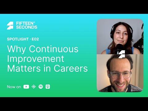 Why Continuous Improvement Matters in Careers — Adam Perlis and Dania Jimenez | E02