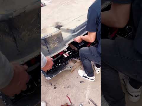 EV Battery Explosion When Opened