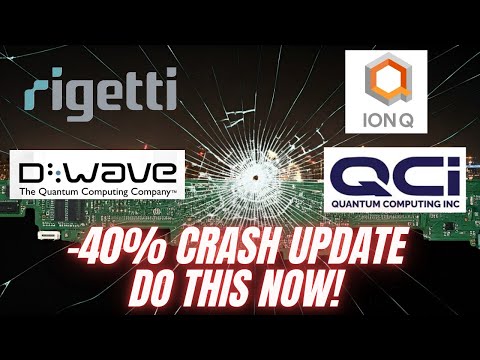 Quantum Computing Stocks Crashing - WHY &amp; WHAT TO DO! | RGTI - IONQ - QUBT - QBTS