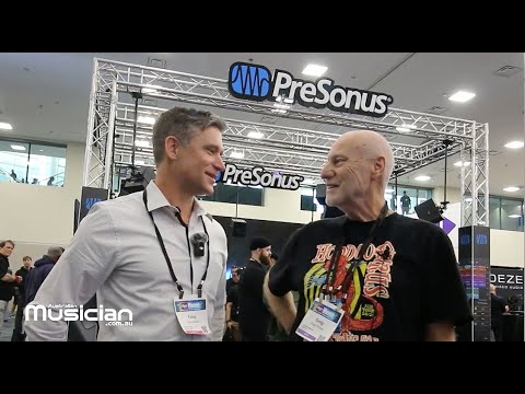 PRESONUS BOOTH: NAMM Show 2025 with Presonus Vice President of Sales &amp; Marketing Tony Cariddi