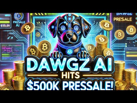 Dawgz AI Surpasses $500K Presale! 🚀 | The Next Big AI Meme Coin for Crypto Fans! 💰