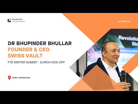 Bhupinder Bhullar - Revolutionizing data: enabling AI, Data Privacy &amp; Sustainable Data Management