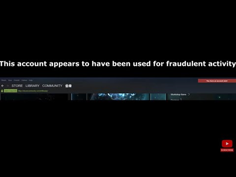 HOW TO FIX YOUR ACCOUNT WHEN IT APPEARS TO HAVE BEEN USED FOR FRAUDULENT ACTIVITY? | STEAM 2020