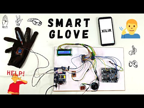 Smart Glove for Dumb and Deaf people | Turns sign language into text &amp; speech @XiLiRTechnologies