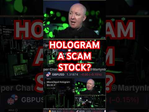 HOLO Stock - Hologram a SCAM Stock? #HOLO #Hologram #stockmarket #martynlucasinvestor