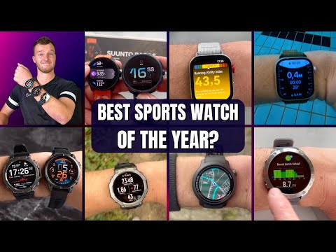 The Best Sports Watches of 2024 - Garmin, Polar, Coros, Amazfit &amp; More!