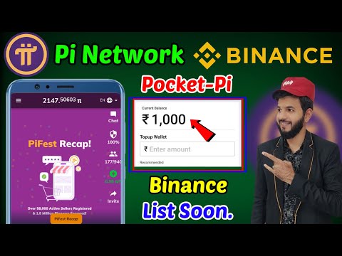 Pi Network Pi Coins Listed On BINANCE | Pi Network New updates | Pi Network Binance pocketpi wallet