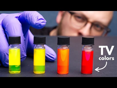 I made quantum dots from scratch!