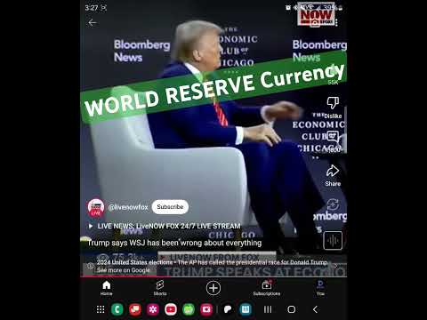 #Ripple #XRP- President Says- The World Reserve Currency Is Under Threat