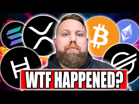 WHY DID THE CRYPTO MARKET CRASH? WTF HAPPENED? I KNOW WHY...