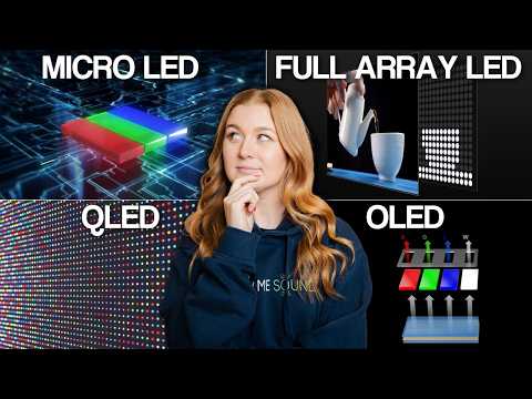 TV Panel Type Buying Guide 2024: OLED vs QLED vs QNED vs Micro LED vs MINI LED &amp; MORE!