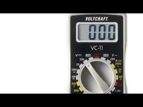 VOLTCRAFT VC-11 Multimeter Review &amp; Teardown!