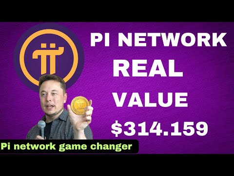 PI NETWORK THE GAME CHANGER.1PI=$314.159 REAL VALUE