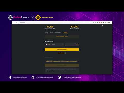 Using BurgerSwap to Migrate PIS (ERC20) to bPIS(BEP20 of BinanceSmartChain)