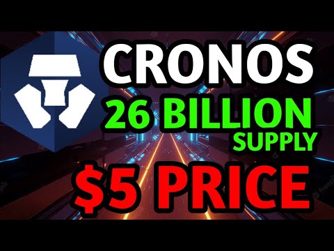 Crypto.com just made 26Billion supply. crypto.com coin CRONOS $5 price prediction binance verified