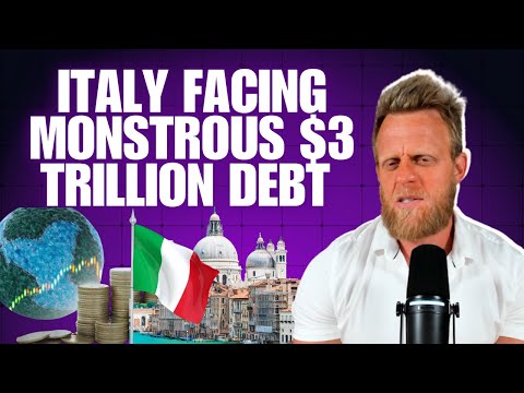 Italy is facing an economic crisis with a $3 TRILLION debt tsunami looming