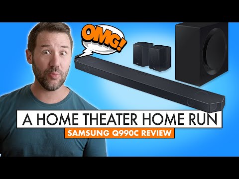 The BEST Home Theater SOUNDBAR JUST Got BETTER! Samsung Q990C Review