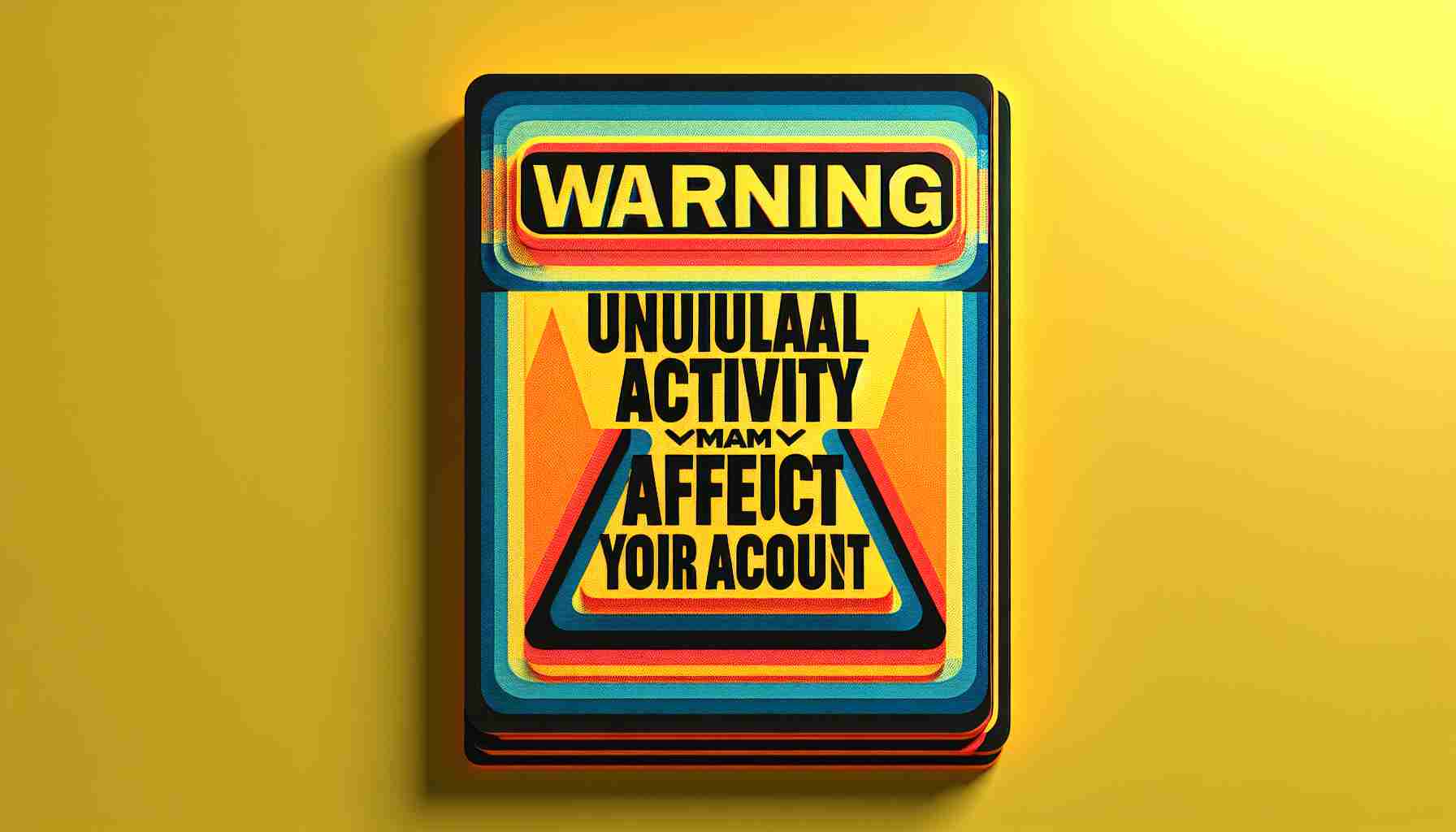 Warning! Unusual Activity May Affect Your Account