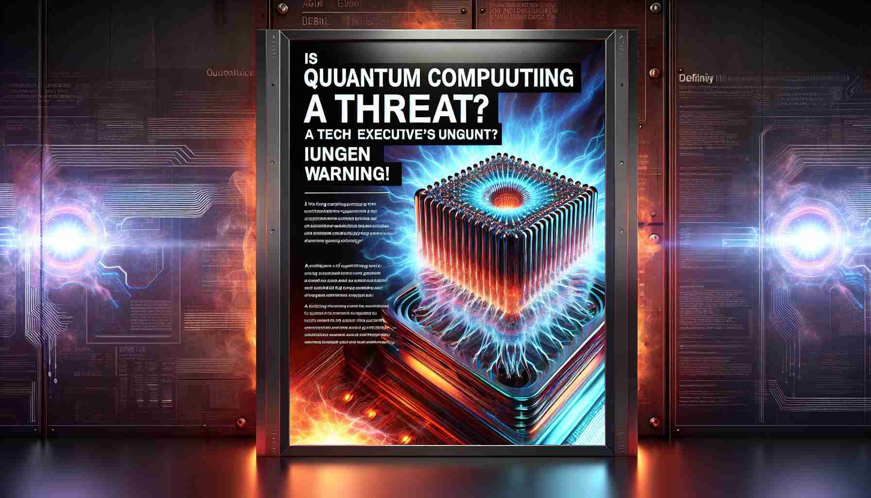 Is Quantum Computing a Threat? A Tech CEO’s Urgent Warning