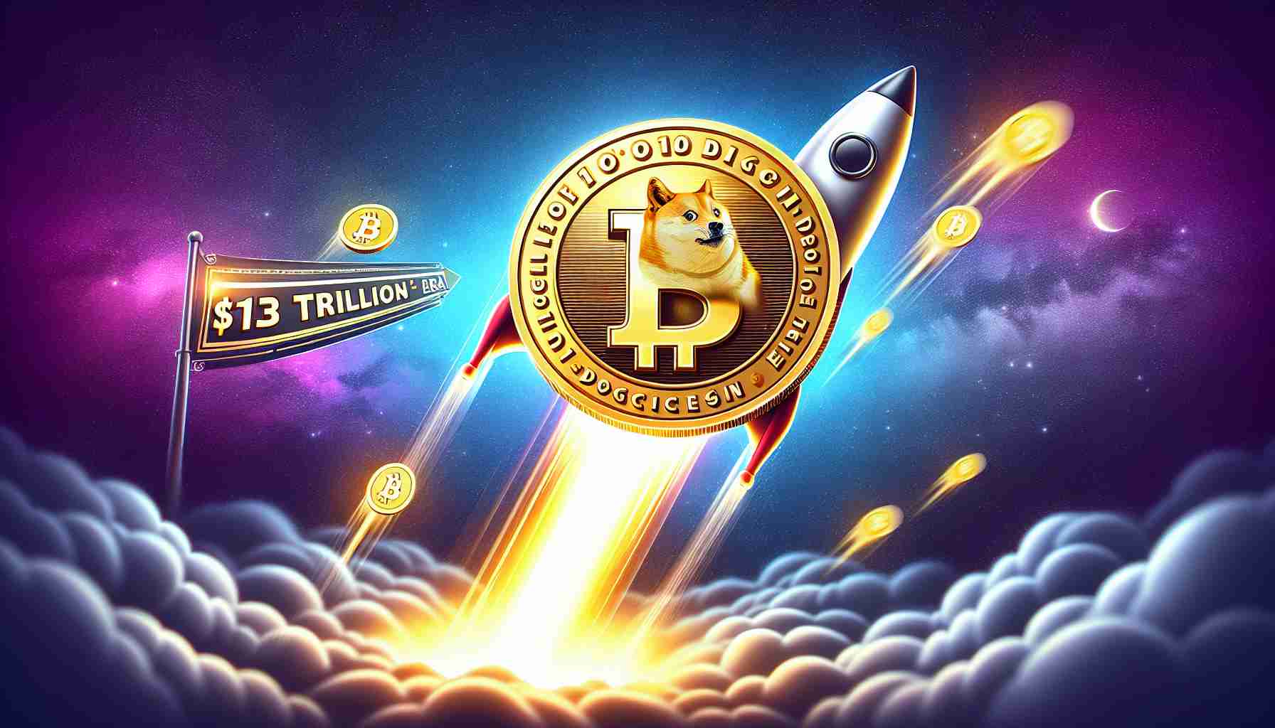 Could Dogecoin Skyrocket to $13 in a $10 Trillion Bitcoin Era?
