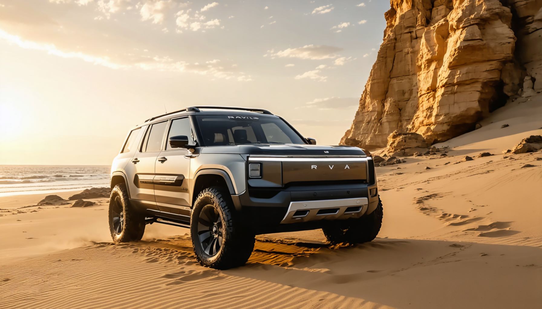 Rivian’s California Dune Edition: Electrifying Sand and Rock with Power
