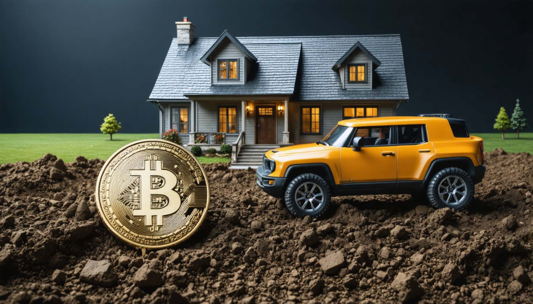 Pi Coin Breaks Ground in Real Estate and Auto Sales, Challenging Bitcoin