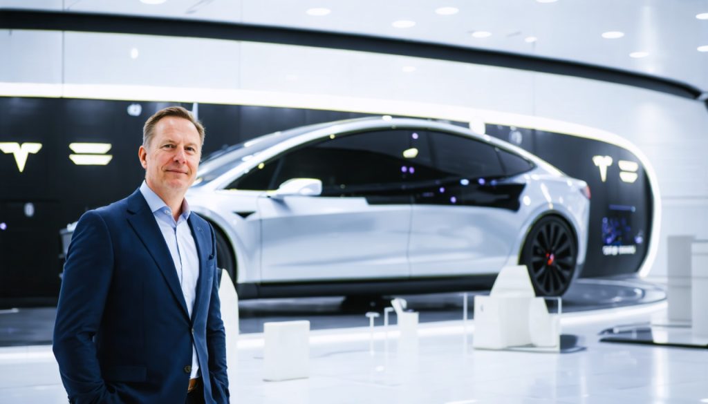 As Tesla Stock Tumbles, a Wall Street Proponent Stands Firm Amidst Chaos