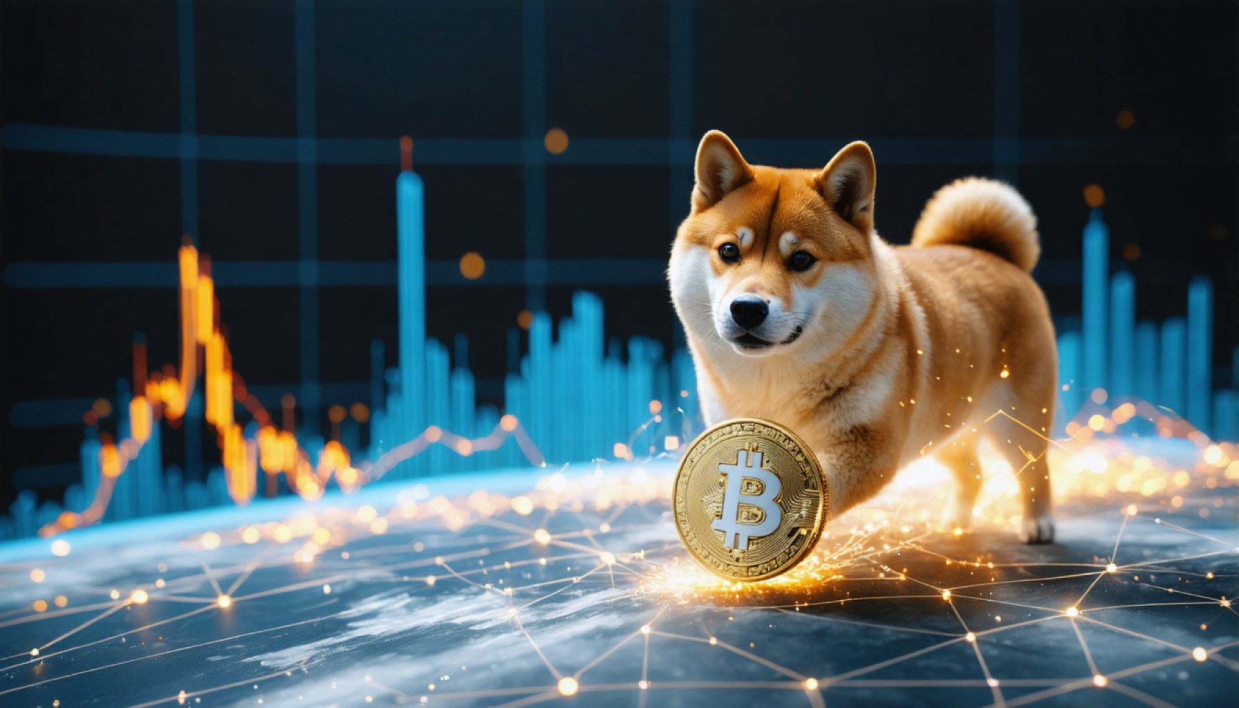 Dogecoin’s Meteoric Network Surge: Is a Bullish Breakout Imminent?